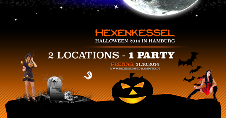 Hamburg: Die Halloween Hexenkessel Party mit Verkleidungspflicht
