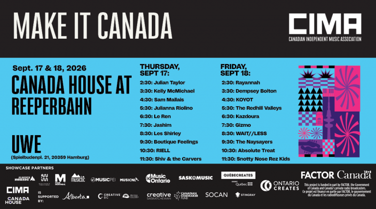 Canada House @ UWE Reeperbahn Festival 2026